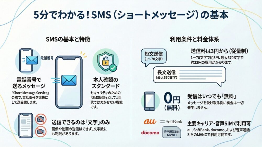 ｓｍｓの基本 - iMessage・SMS・MMSは何が違う？特徴や文字数、料金の違いについて