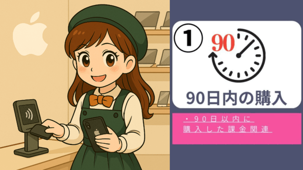 iPhoneで購入したアプリやサブスクを返金してもらう方法【最新版ガイド】 90日以内の購入iPhone 1024x576 - iPhoneで購入したアプリやサブスクを返金してもらう方法【最新版ガイド】