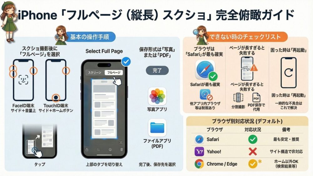 iPhoneでフルページ(縦長)スクリーンショットができない原因と対処法のすべて iOS%E3%82%A2%E3%83%97%E3%83%87%E7%9B%B4%E5%BE%8C%E3%83%90%E3%83%83%E3%83%86%E3%83%AA%E3%83%BC 3 - iPhoneでフルページ(縦長)スクリーンショットができない原因と対処法のすべて