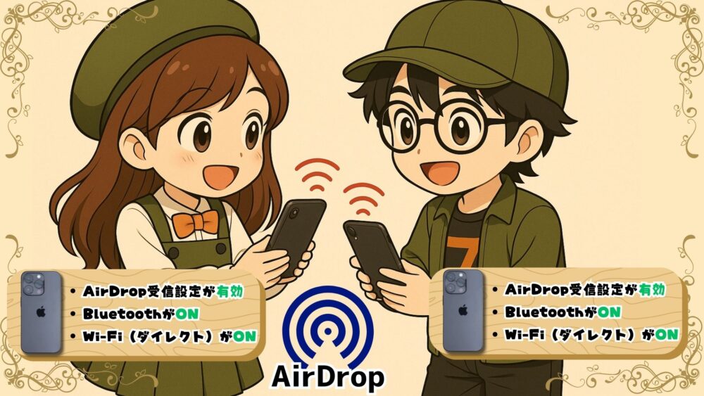 AirDropの最低限必要な成立条件ツールまとめ AirDropの最低限必要な成立条件ツールまとめ