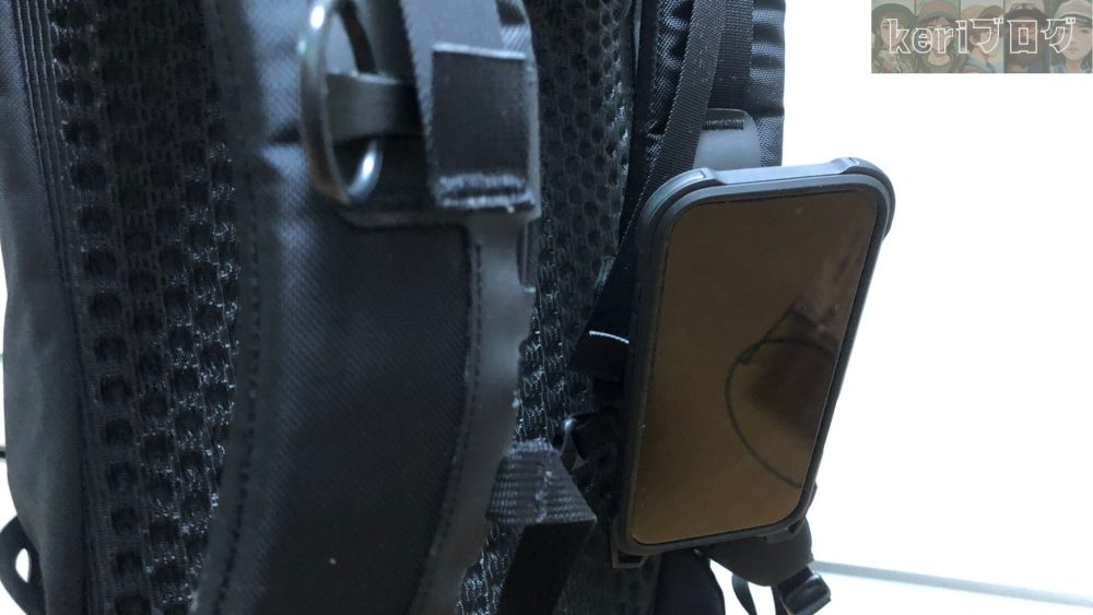 Lamicall｜Bag Pack Belt Mount Review of use1 - 【Lamicall｜バッグパックベルトマウント】使用感レビュー：類似品との比較も