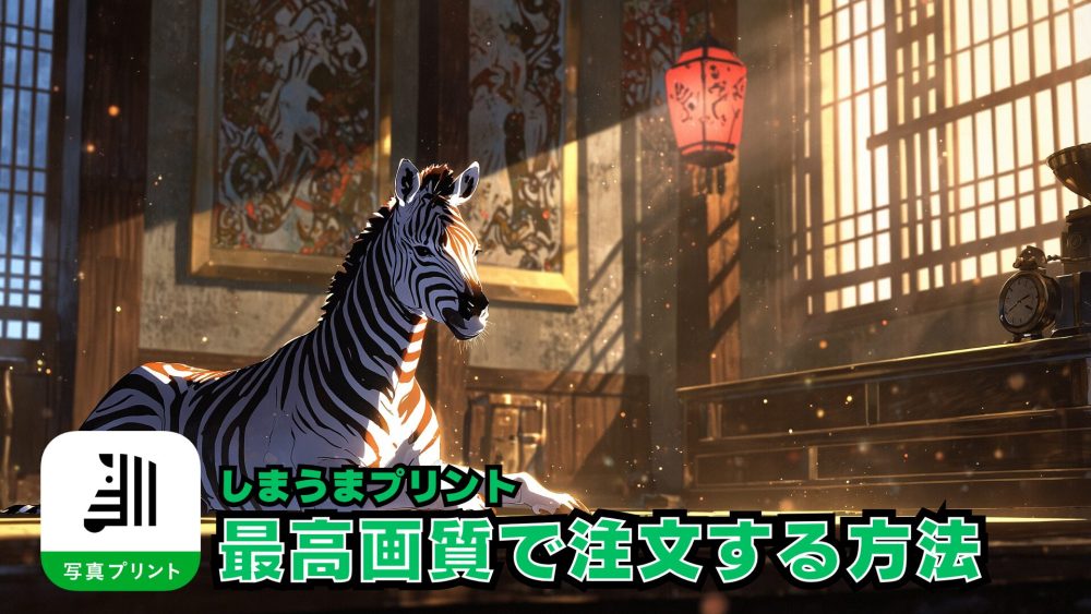 あっふぁｖ - しまうまプリントの画質は悪い？原因と最高画質で注文する方法を伝授！