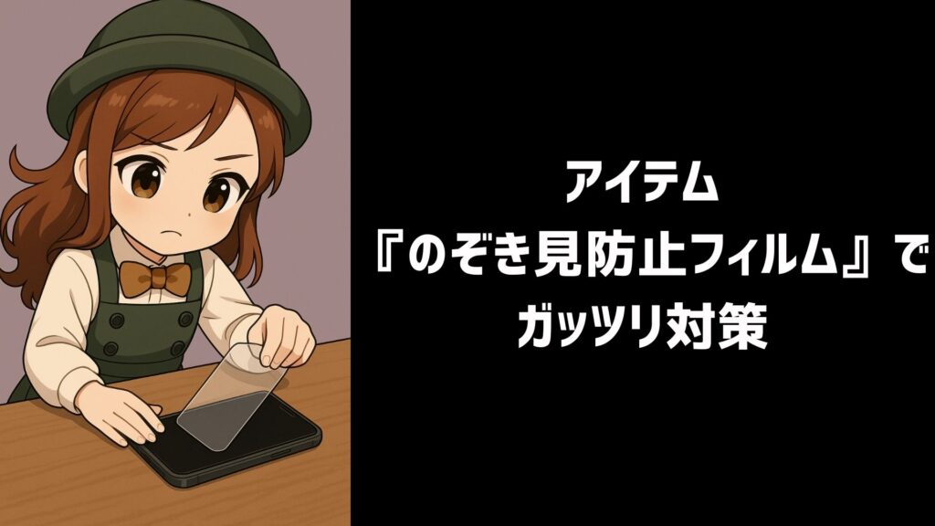 ｆじゃｆ；あ 1024x576 - のぞき見防止はiPhoneだけで可能？設定は？おすすめフィルム・取り外せるアイテムも紹介！