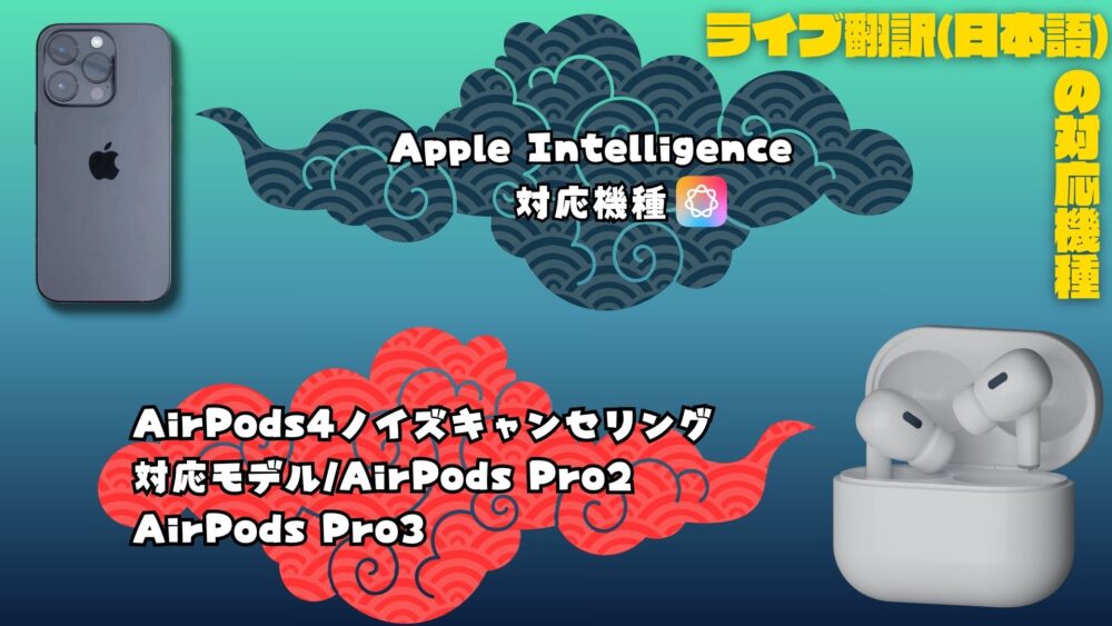 ライブ翻訳① - 【iPhone】AirPods Pro3の『ライブ翻訳』日本語完全ガイド