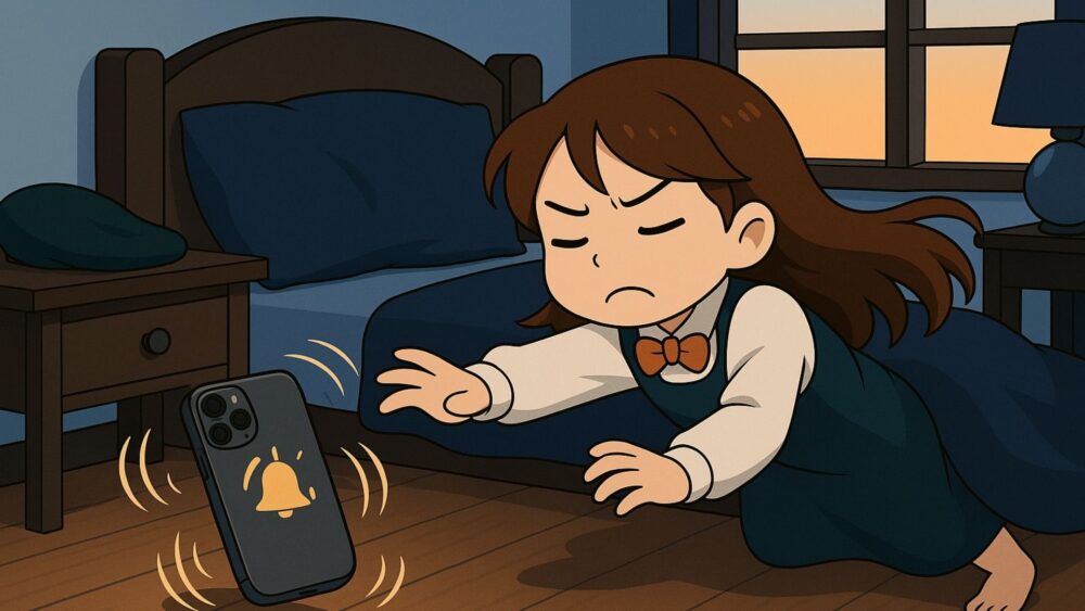 【完全版】iPhoneのベルマークに斜線は何の意味?消し方・解除できない原因まで徹底解説 %E3%82%A2%E3%83%A9%E3%83%BC%E3%83%A0%E3%81%8CiPhone%E3%81%A7%E9%B3%B4%E3%82%8B - 【完全版】iPhoneのベルマークに斜線は何の意味?消し方・解除できない原因まで徹底解説