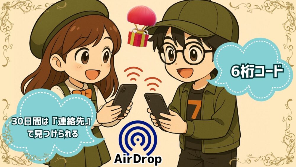 AirDrop１ 1 - iOS26.2の内容・不具合・新機能を初心者にもわかりやすく【iPhone】