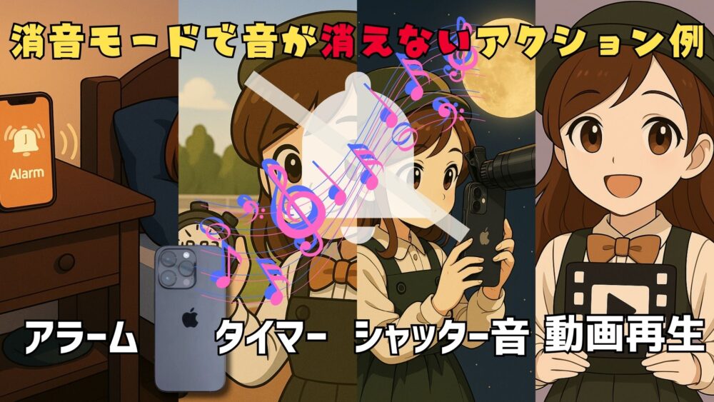 消音モードでアラームが消えない - 【完全版】iPhoneのベルマークに斜線は何の意味？消し方・解除できない原因まで徹底解説