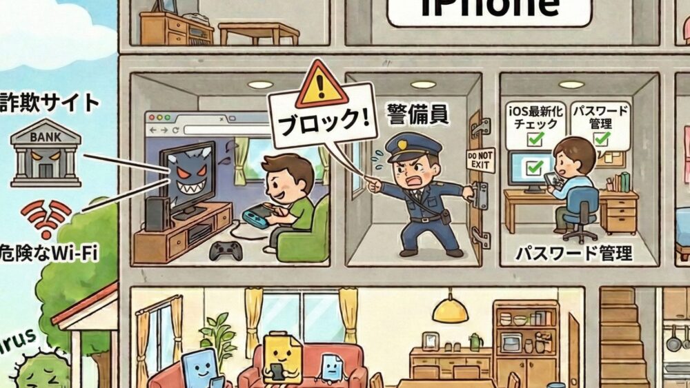 iPhone 4 - iPhoneにウイルス対策ソフトが不要な理由とは？最強の仕組み「サンドボックス」を徹底解説