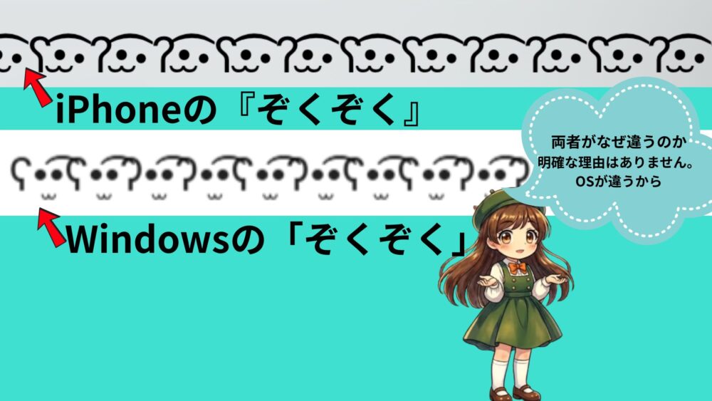 iPhone 26 - iPhoneで「ぞくぞく」と打つと謎の顔文字が出る？原因と現在の状況を徹底解説