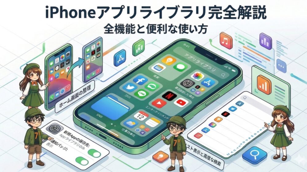 トップ改造 iphone アプリライブラリ 1 - トップ改造